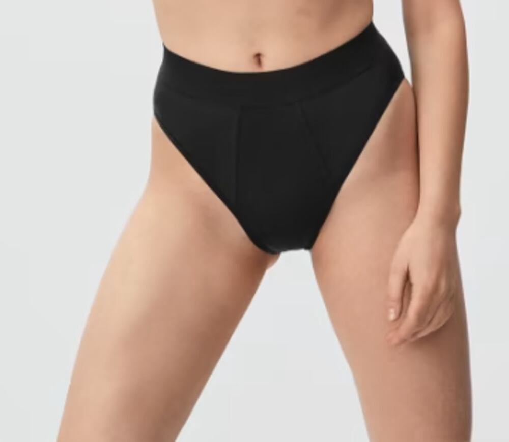Everlane Boy Brief Women's Small (S) Black Cotton Panty Underwear Lingerie New